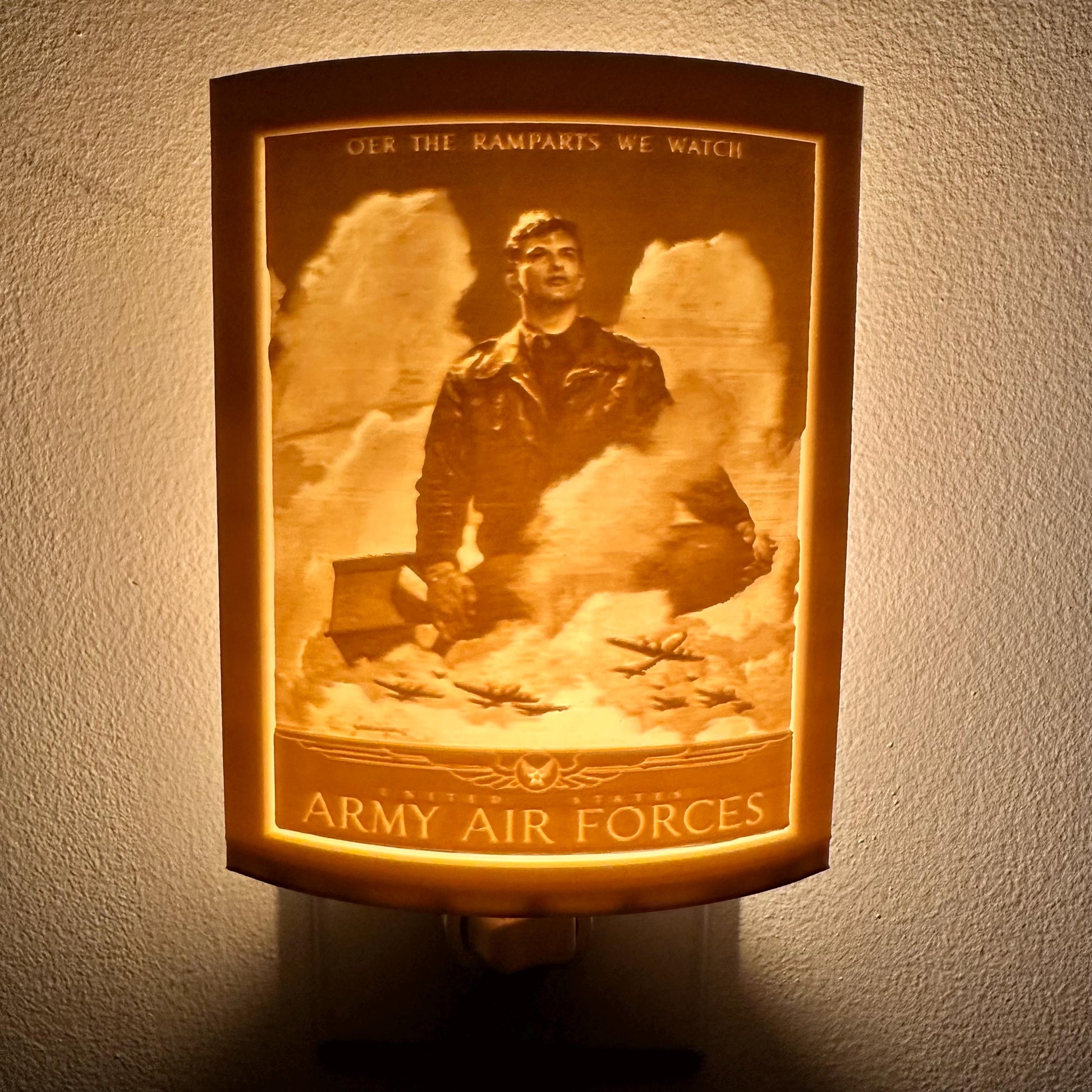 Army Air Forces | Lithophane Night Light