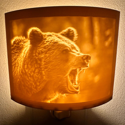 Bear | Lithophane Night Light