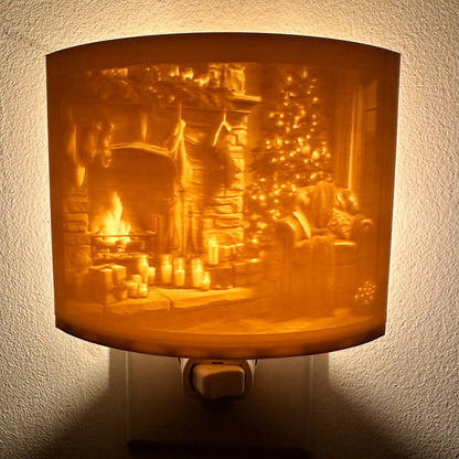 Christmas At Home | Lithophane Night Light