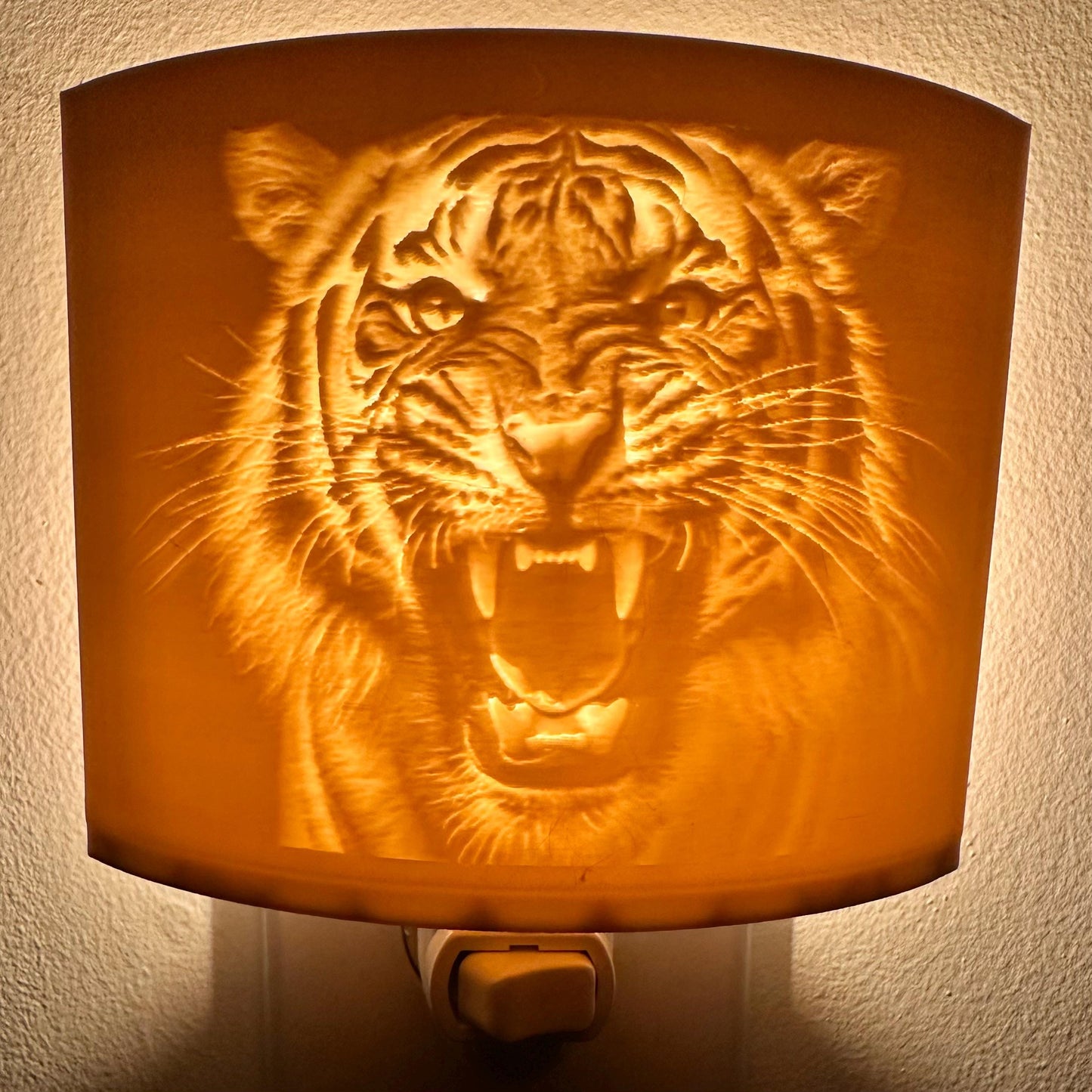 Tiger | Lithophane Night Light