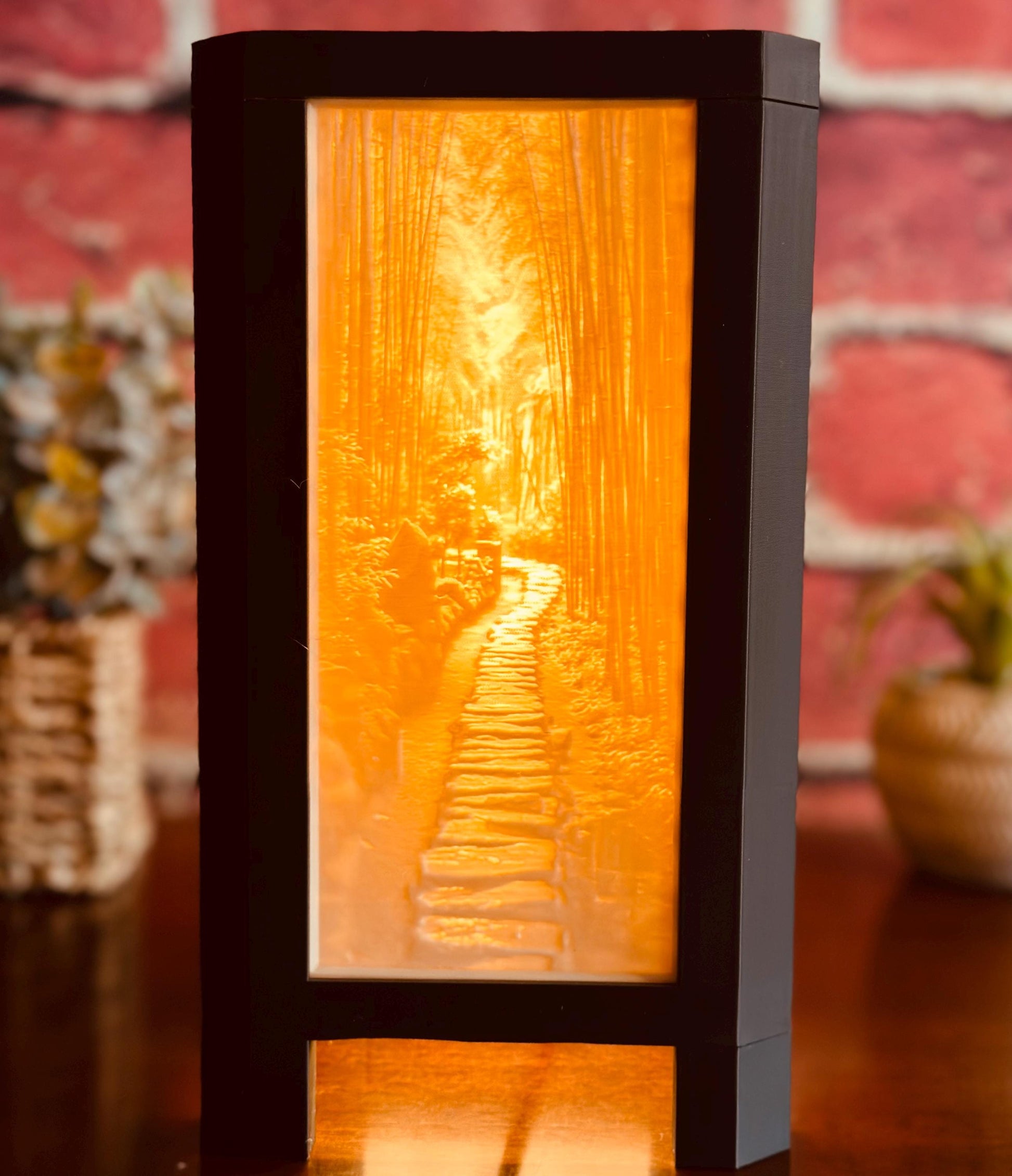 Bamboo Forest | Lithophane Lamp