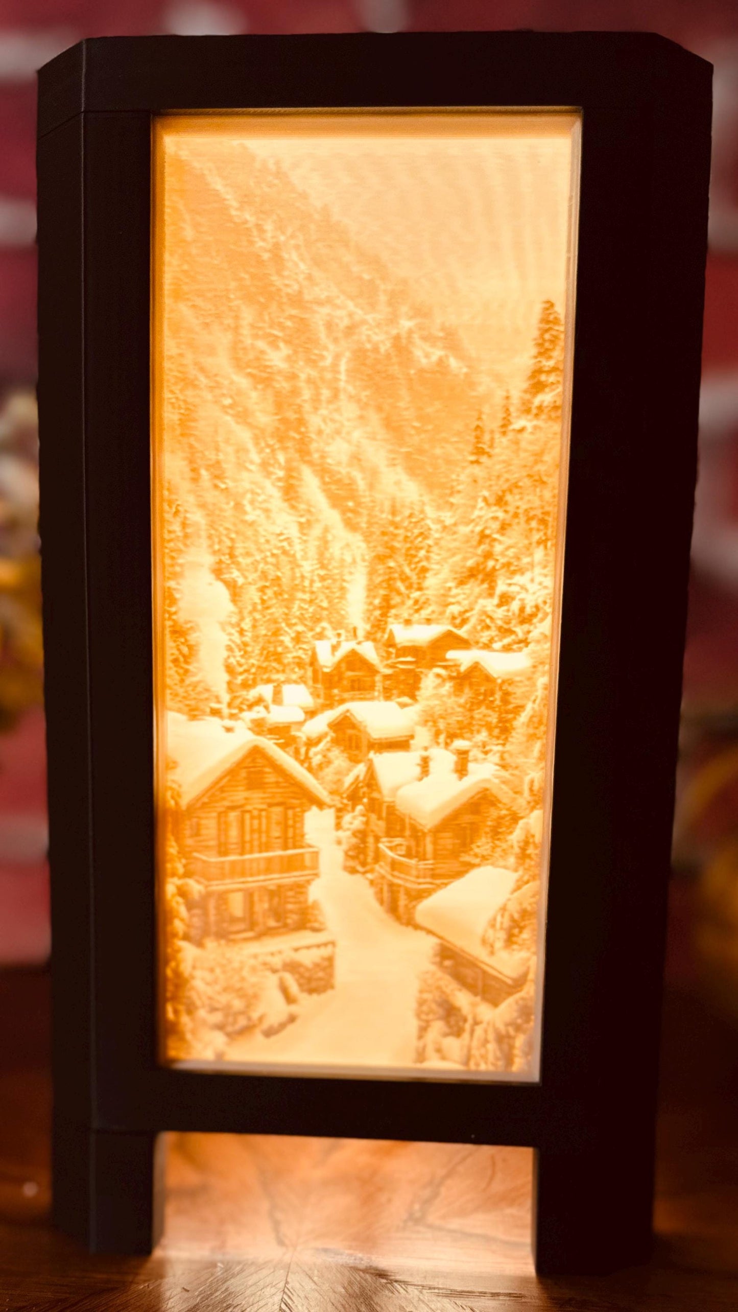 Four Seasons| Lithophane Lamp