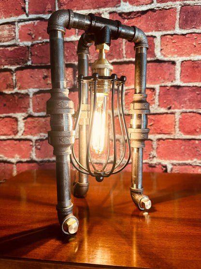 The Resolute Tripedal | Pipe Lamp