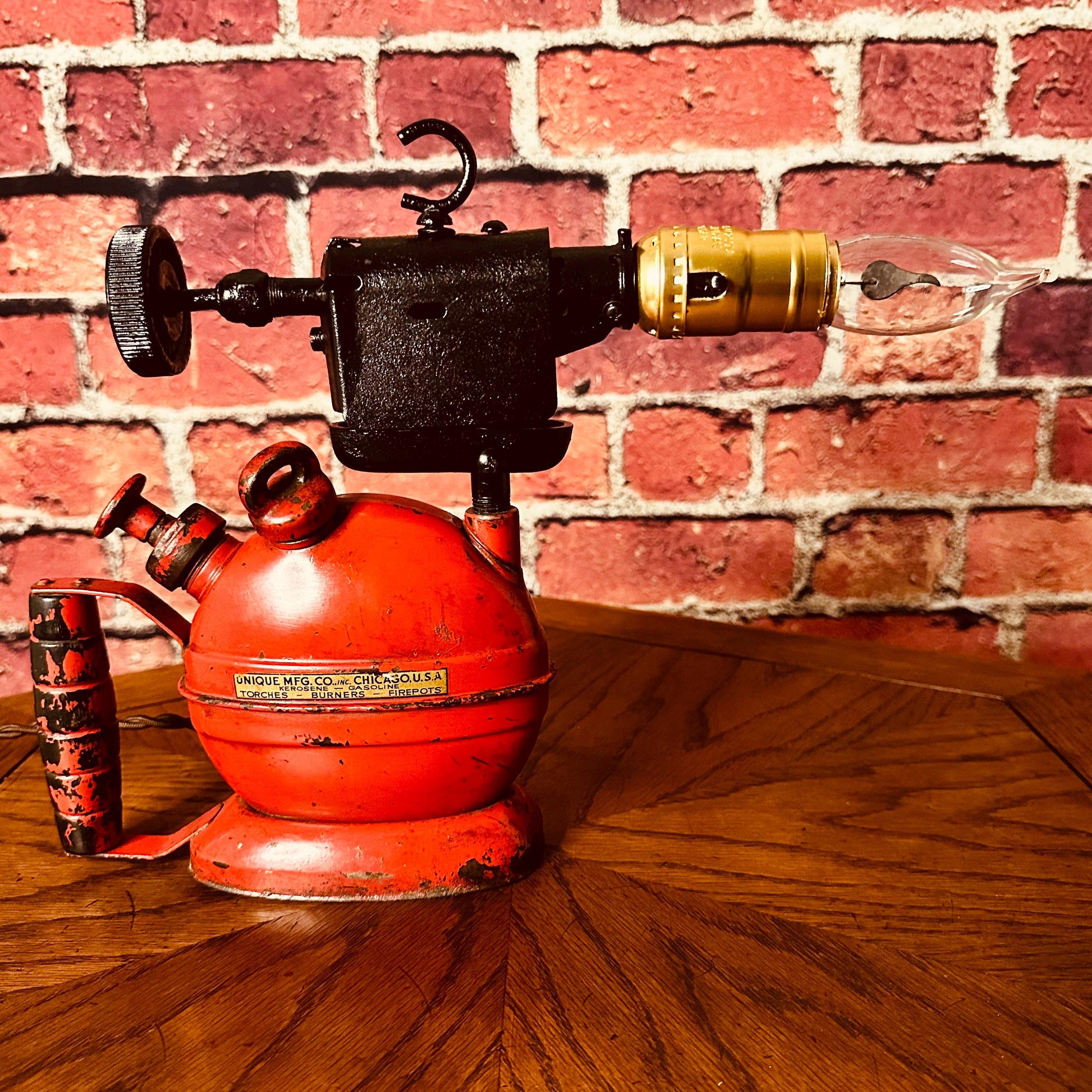 The Blowtorch | Upcycled Lamp