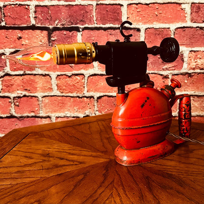 The Blowtorch | Upcycled Lamp