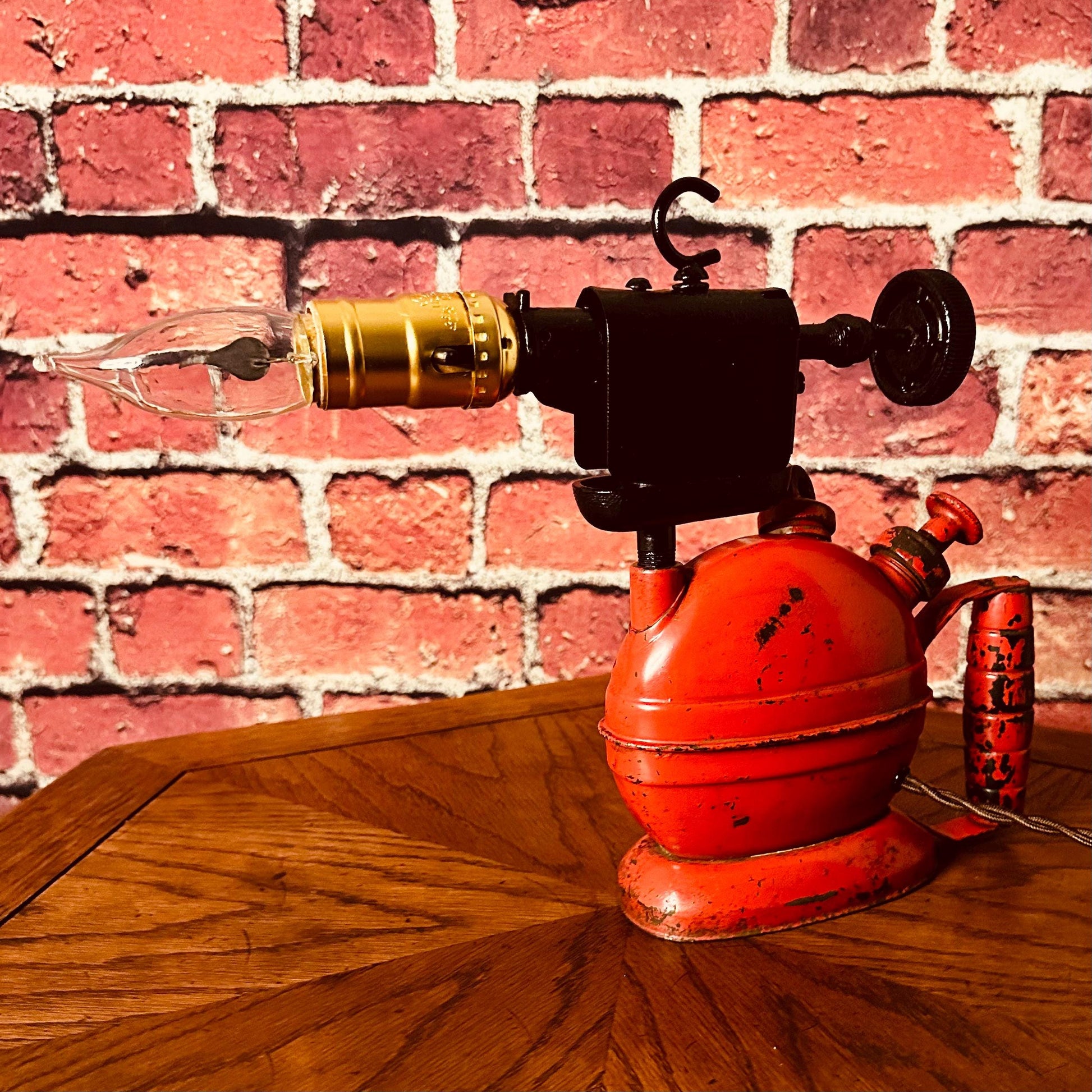 The Blowtorch | Upcycled Lamp