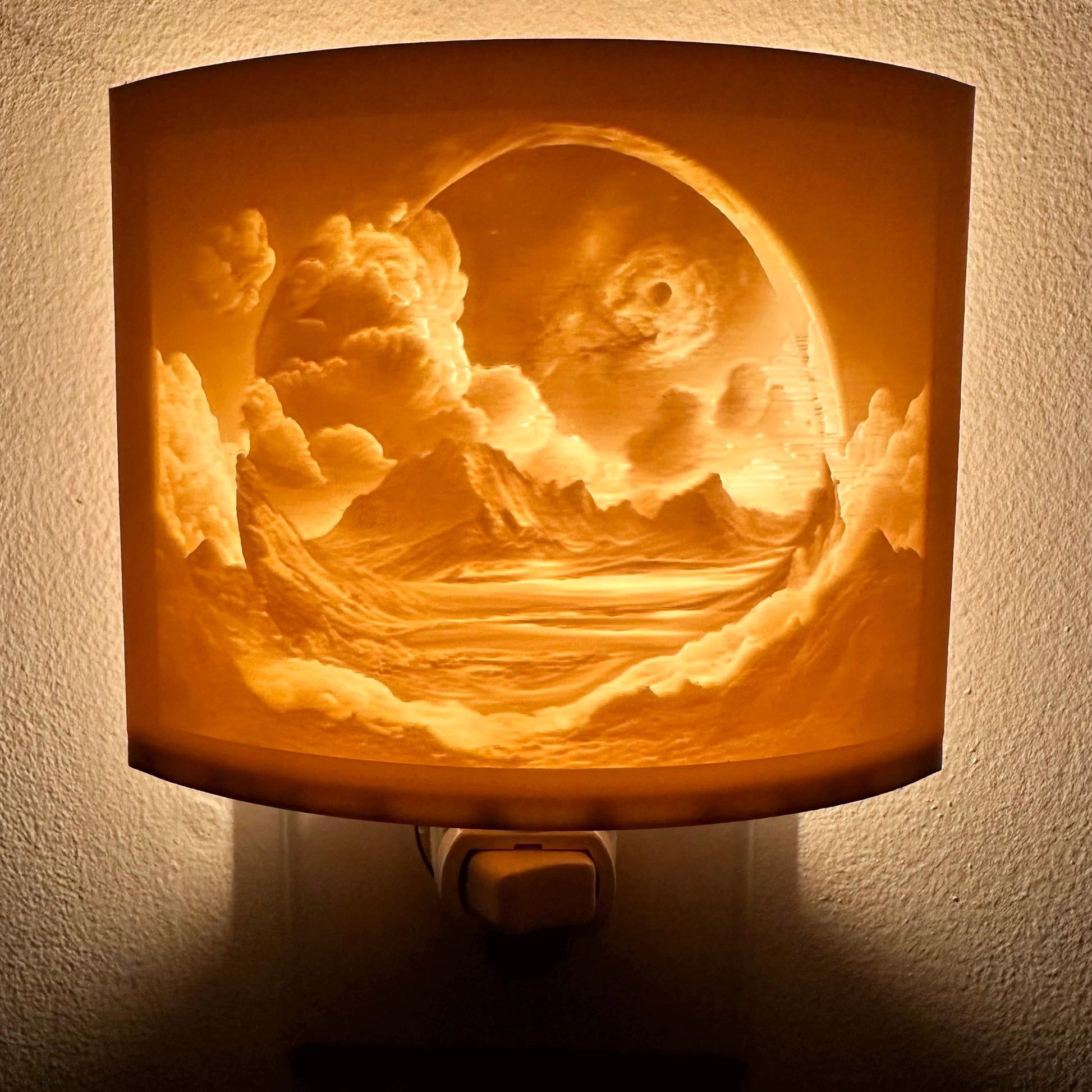 Alien Planet | Lithophane Night Light