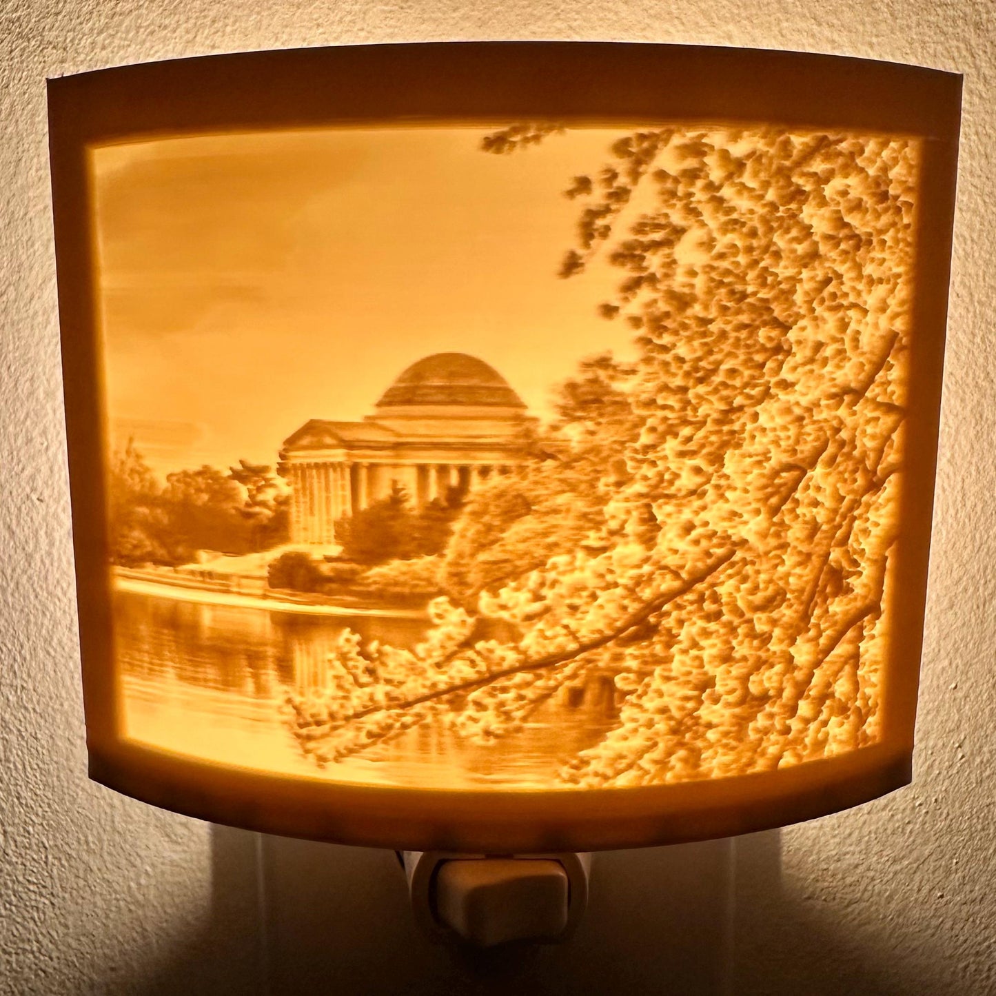 D.C. Cherry Blossoms | Lithophane Night Light