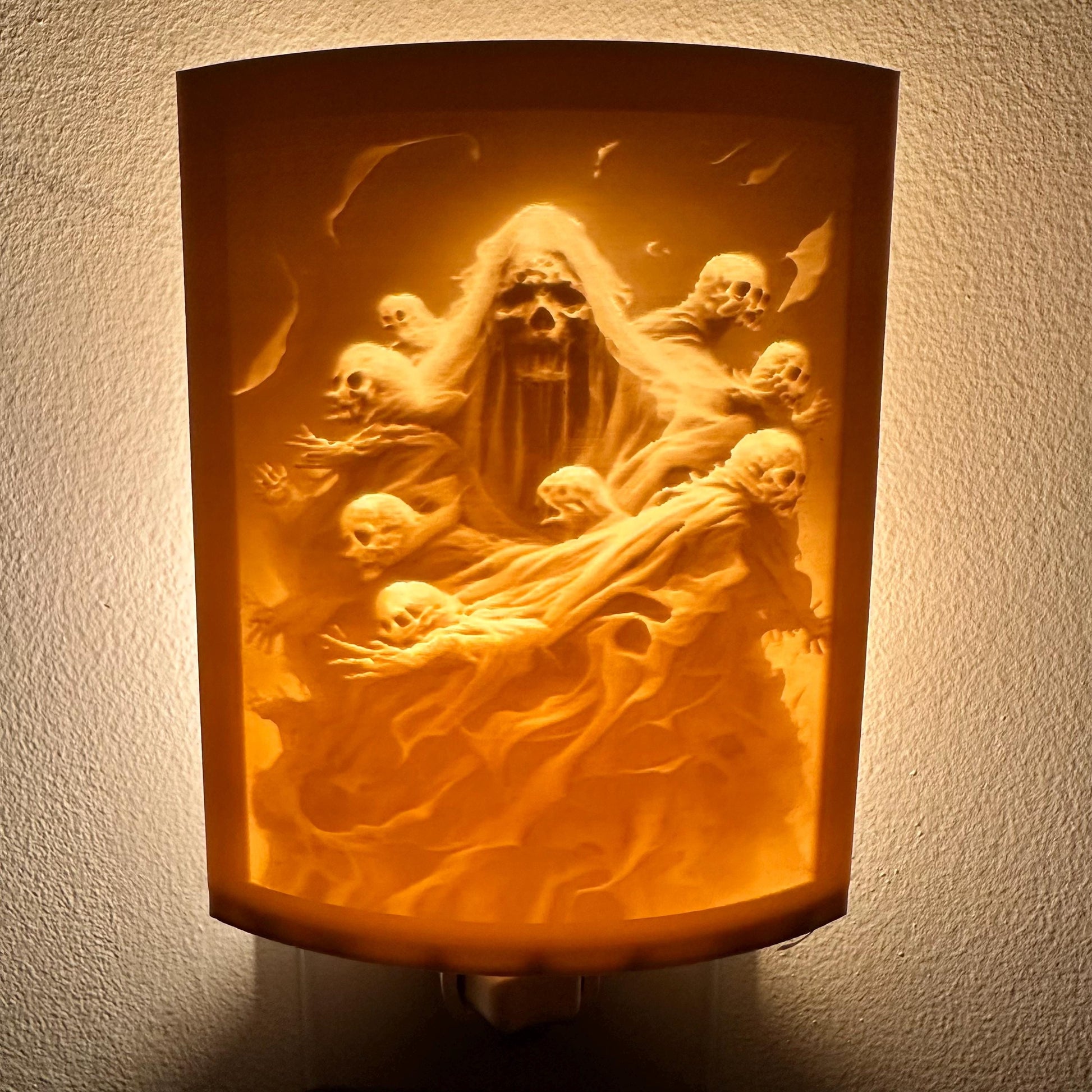 Ghosts | Lithophane Night Light