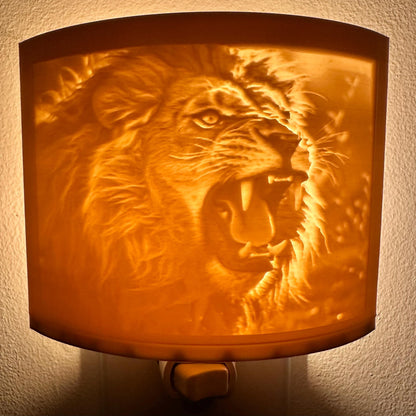 Lion | Lithophane Night Light