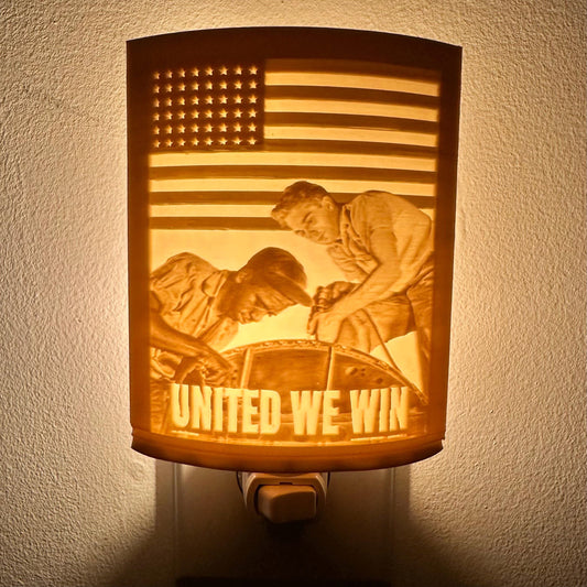 United We Win | Lithophane Night Light