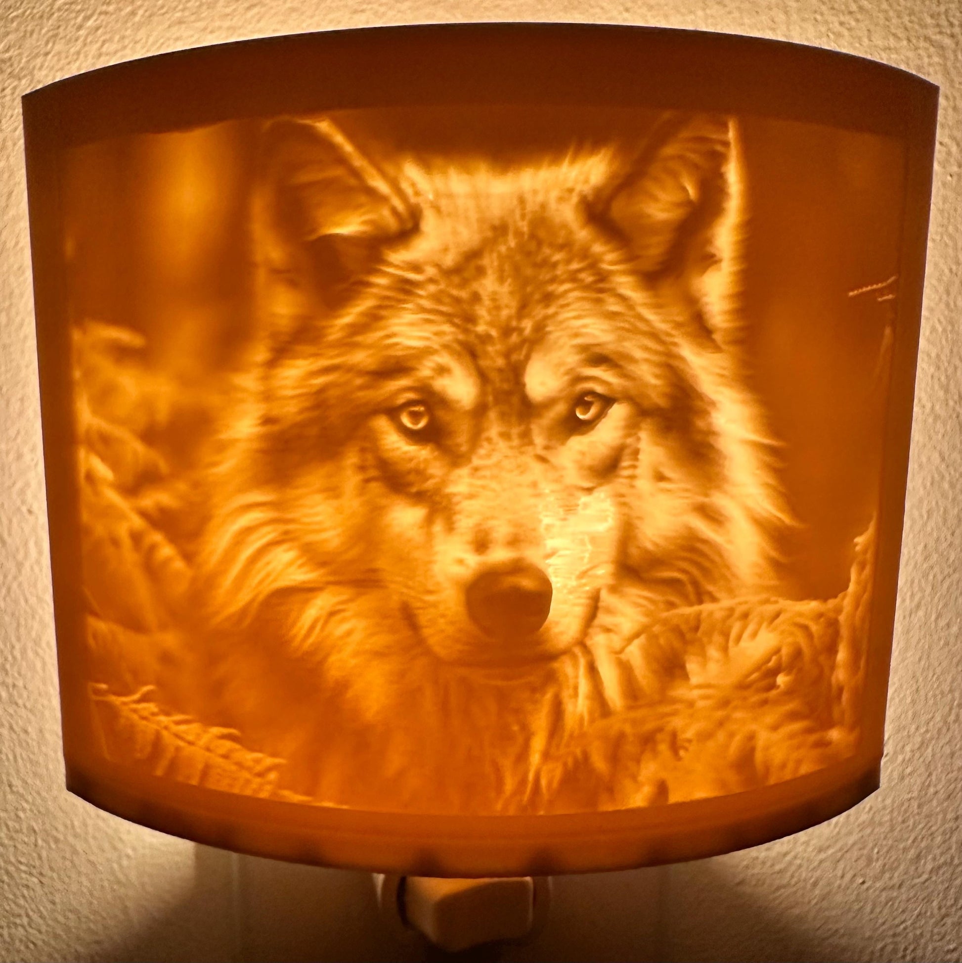 Wolf | Lithophane Night Light