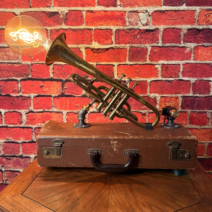 The Trumpet | Upcycled Lamp