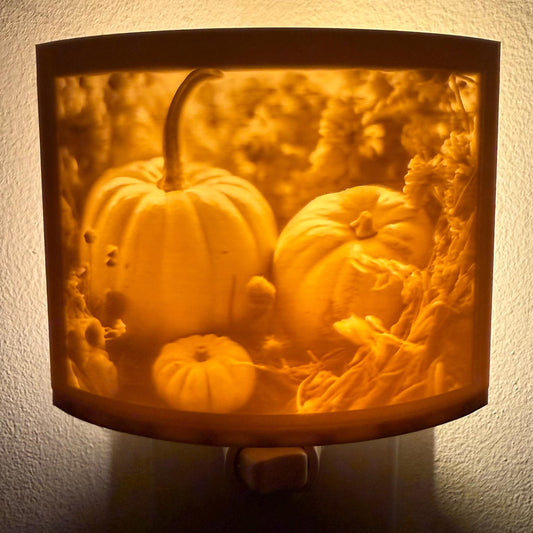 Pumpkins | Lithophane Night Light