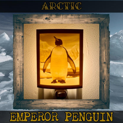 Arctic Inhabitants | Animal Night Lights | 3D Printed Polar Wildlife Decor