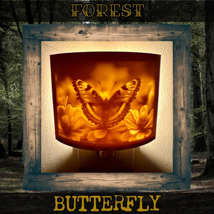 Forest Creatures | Animal Night Lights | 3D Printed Woodland Wildlife Decor