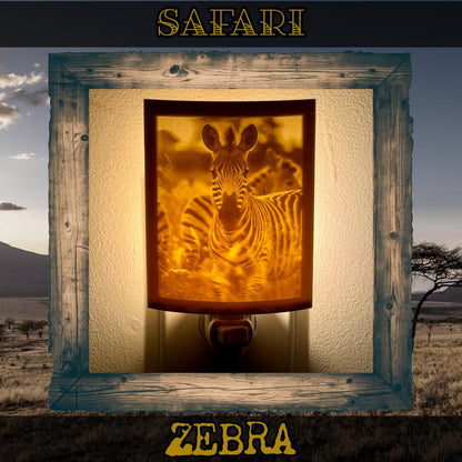 Safari Dwellers | Animal Night Lights | 3D Printed African Wildlife Decor