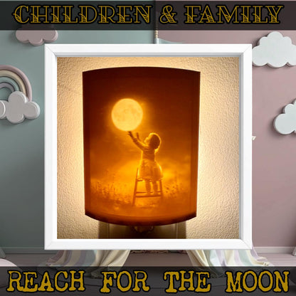 Children & Family Night Lights | 3D Printed Kids Decor