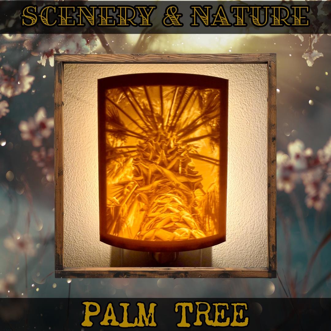 Scenery & Nature Night Lights | 3D Printed Nature Decor