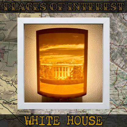 Local Sights Night Lights | 3D Printed Washington D.C. Decor