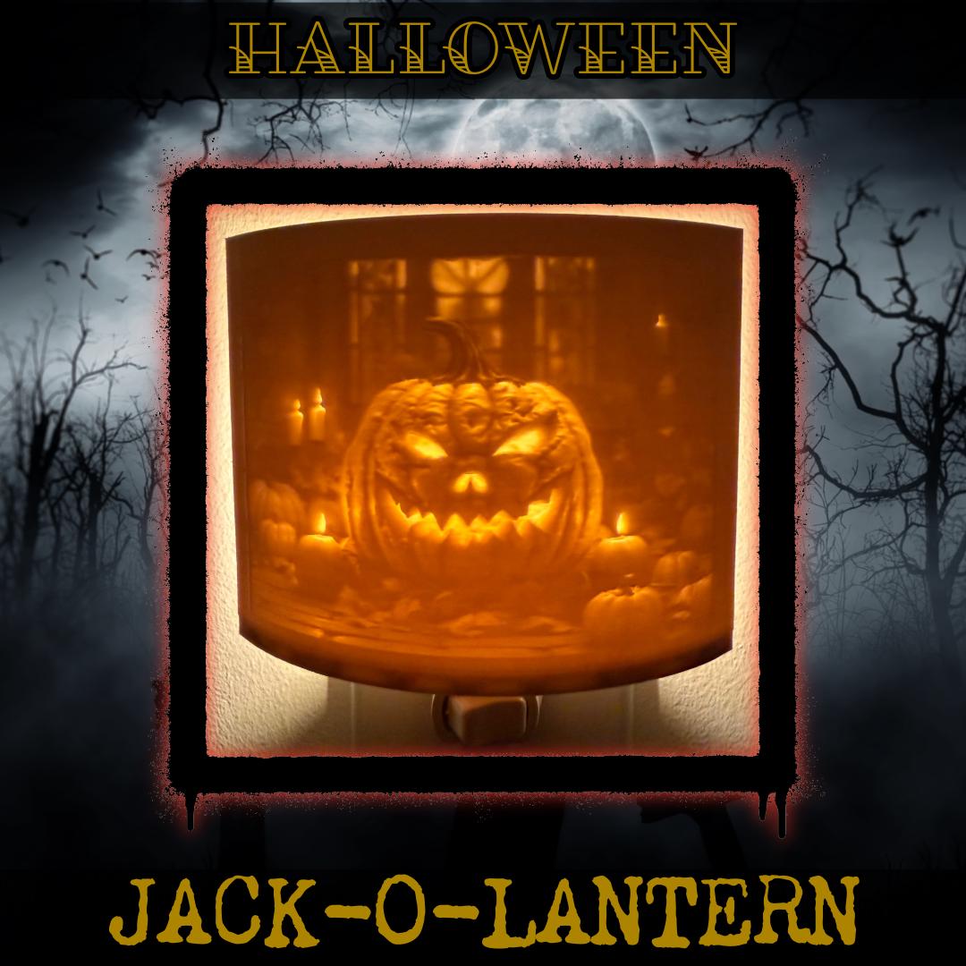 Halloween Night Lights | 3D Printed Holiday Gift