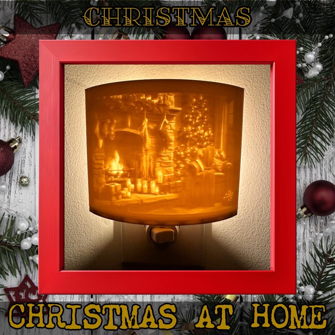 Christmas Night Lights | 3D Printed Holiday Gift