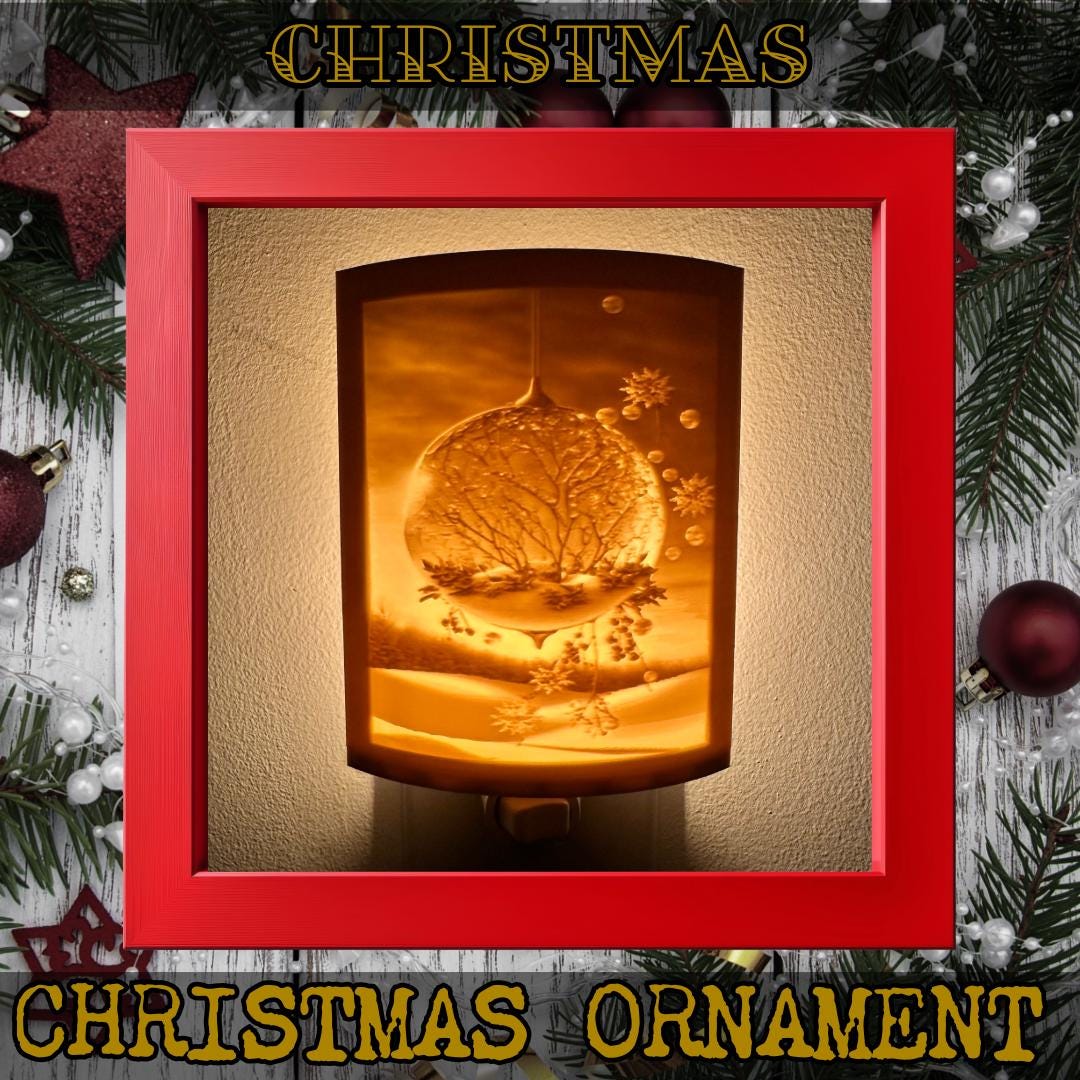 Christmas Night Lights | 3D Printed Holiday Gift