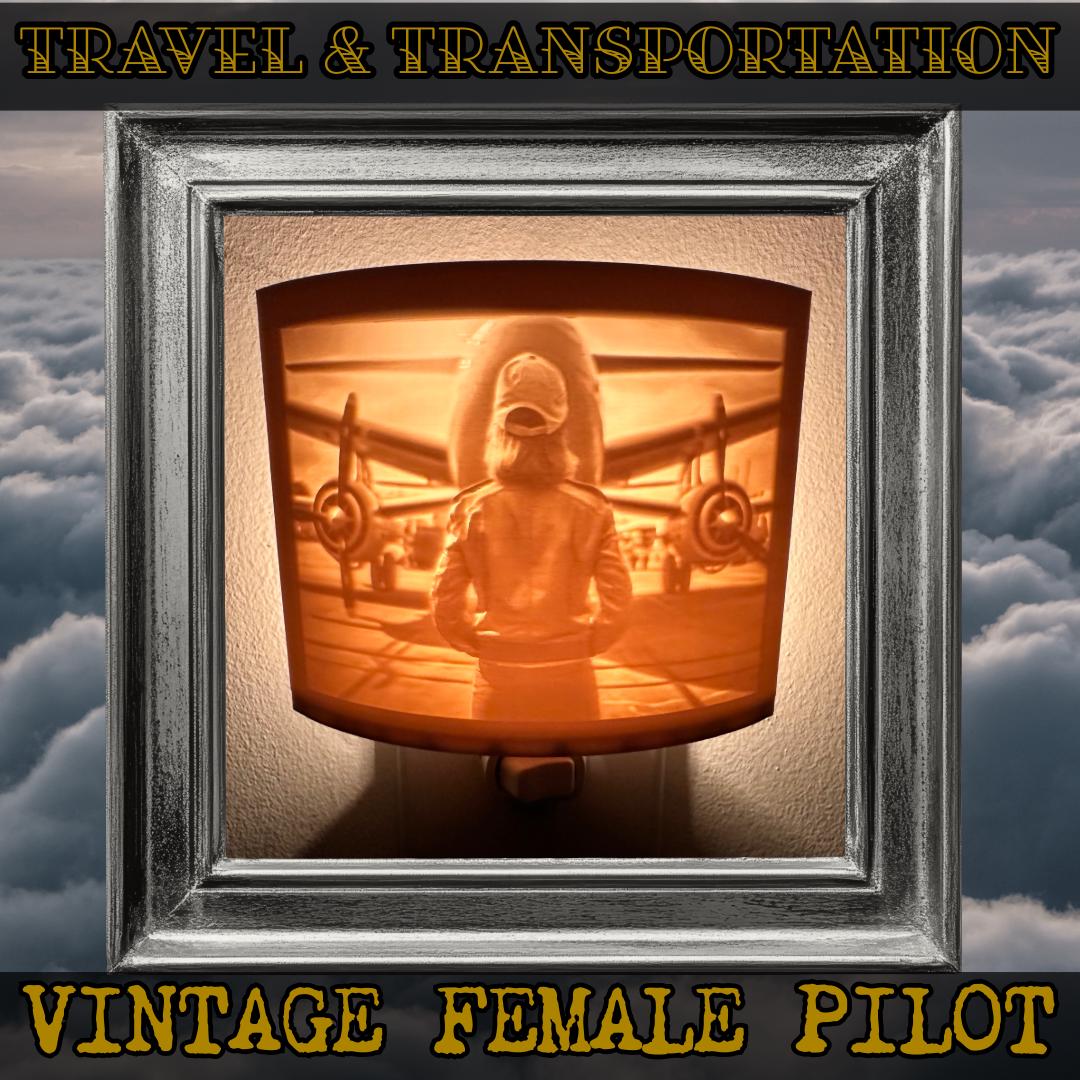 Travel & Transportation Night Lights | 3D Printed Aviation and Automotive Decor