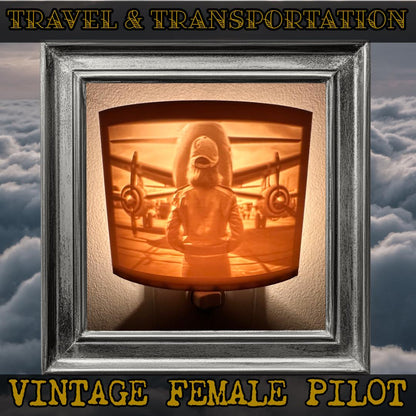 Travel & Transportation Night Lights | 3D Printed Aviation and Automotive Decor