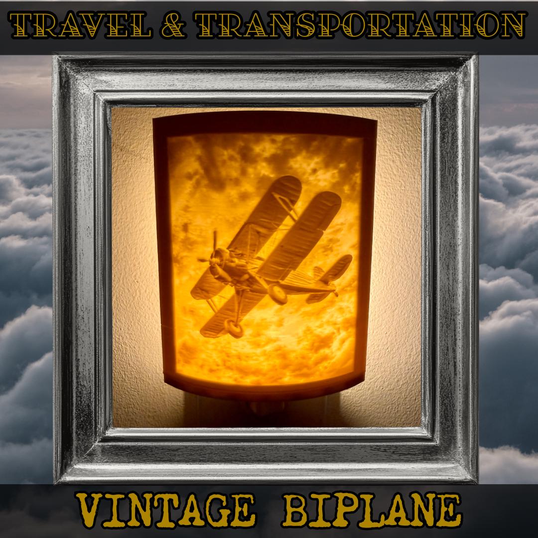 Travel & Transportation Night Lights | 3D Printed Aviation and Automotive Decor