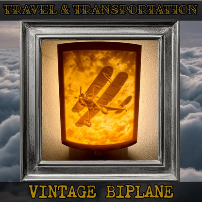 Travel & Transportation Night Lights | 3D Printed Aviation and Automotive Decor