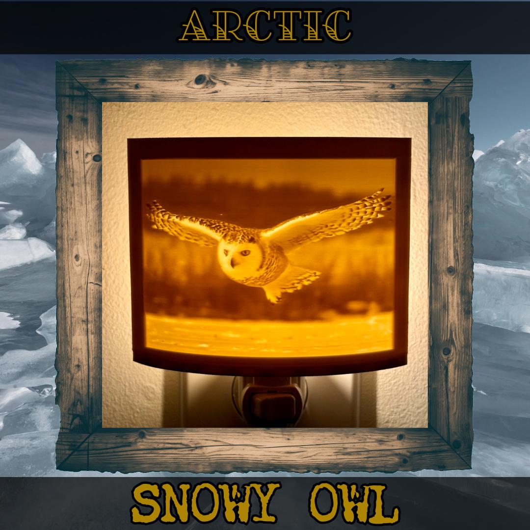 Arctic Inhabitants | Animal Night Lights | 3D Printed Polar Wildlife Decor