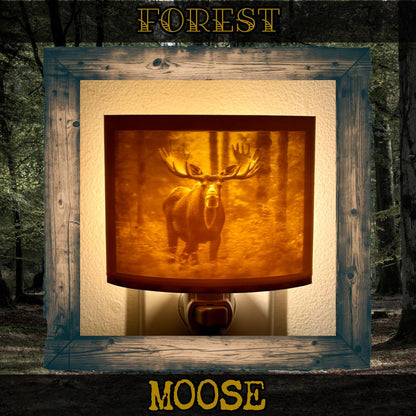 Forest Creatures | Animal Night Lights | 3D Printed Woodland Wildlife Decor