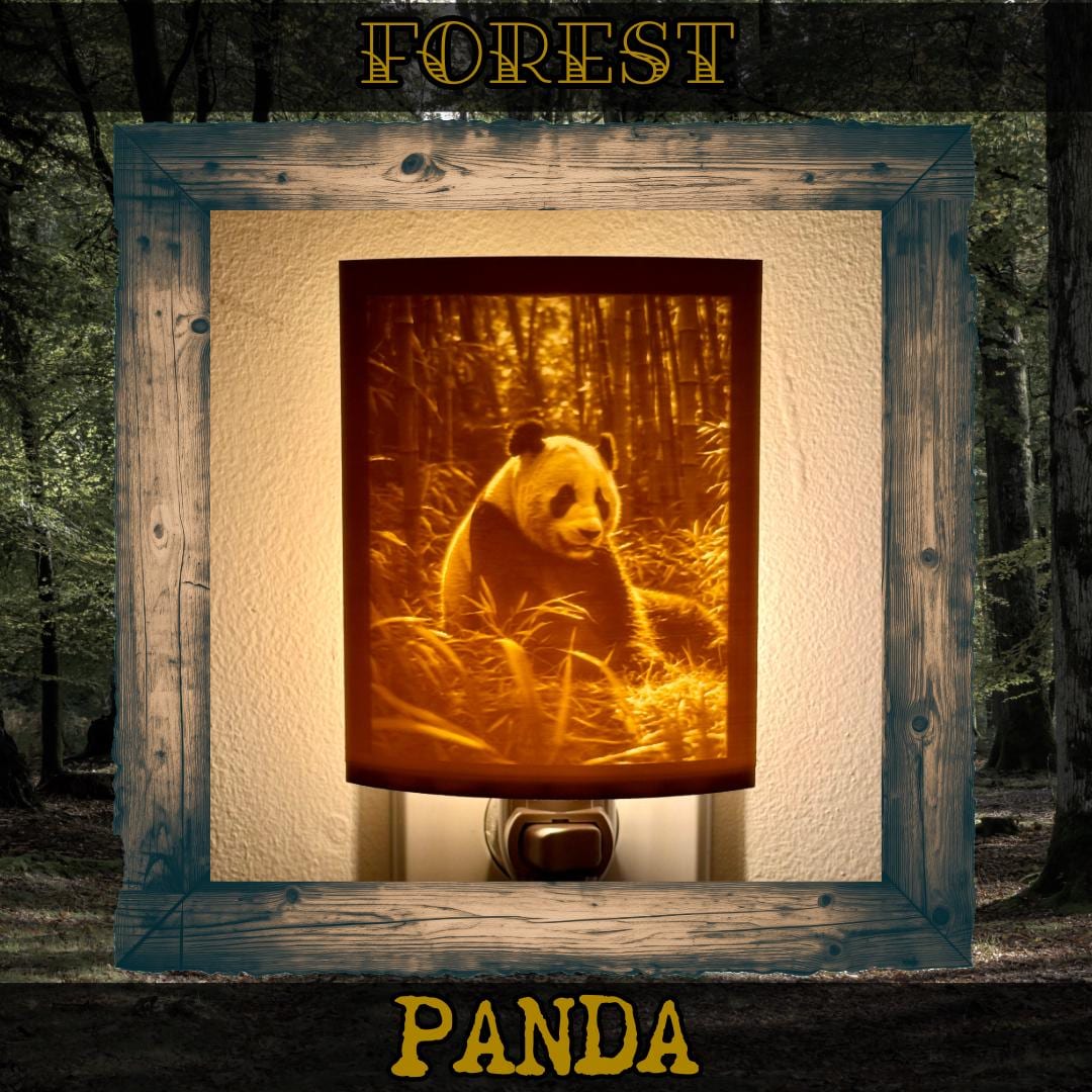 Forest Creatures | Animal Night Lights | 3D Printed Woodland Wildlife Decor