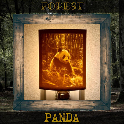 Forest Creatures | Animal Night Lights | 3D Printed Woodland Wildlife Decor