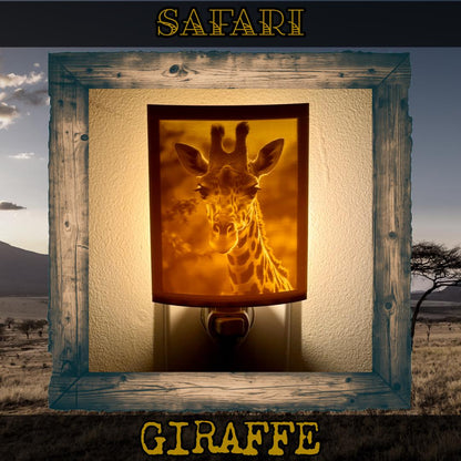 Safari Dwellers | Animal Night Lights | 3D Printed African Wildlife Decor