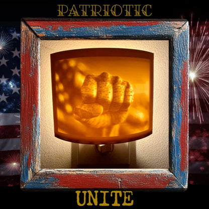Patriotic Night Lights | 3D Printed American Pride Decor