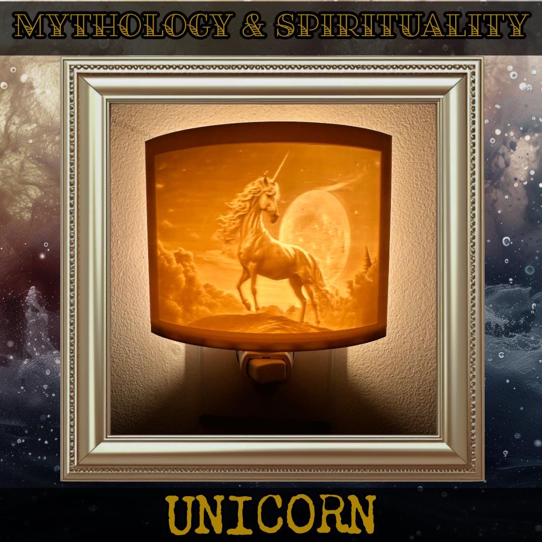 Mythology & Spirituality Night Lights | 3D Printed Unique Decor
