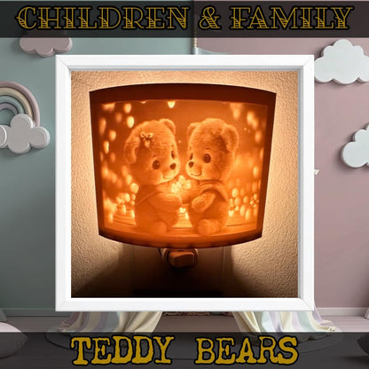 Children & Family Night Lights | 3D Printed Kids Decor