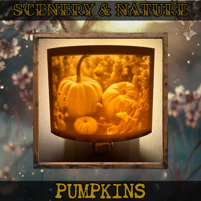 Scenery & Nature Night Lights | 3D Printed Nature Decor