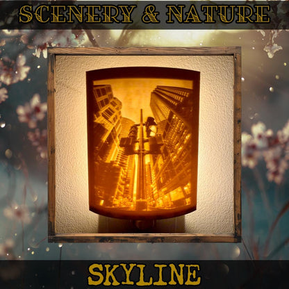 Scenery & Nature Night Lights | 3D Printed Nature Decor