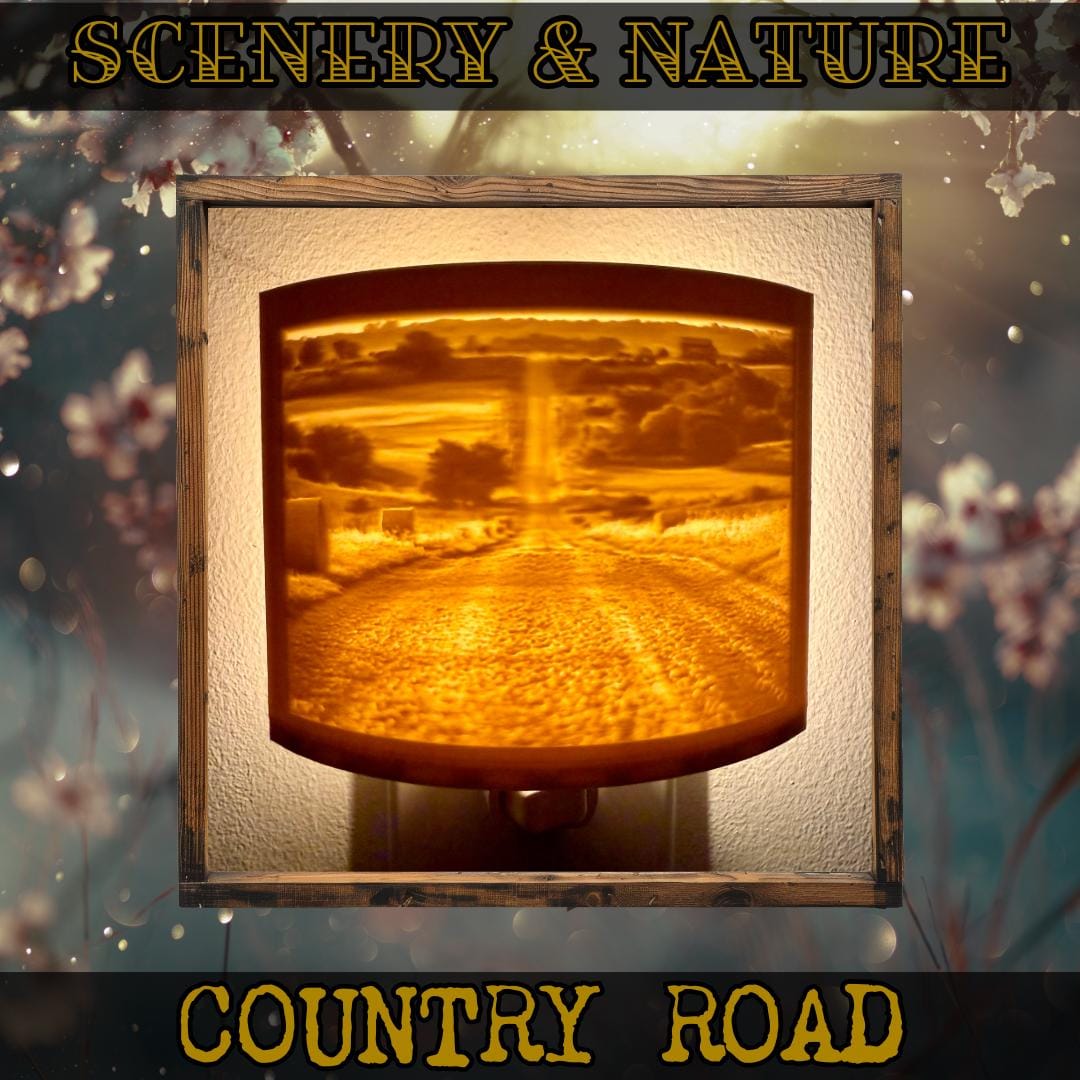 Scenery & Nature Night Lights | 3D Printed Nature Decor