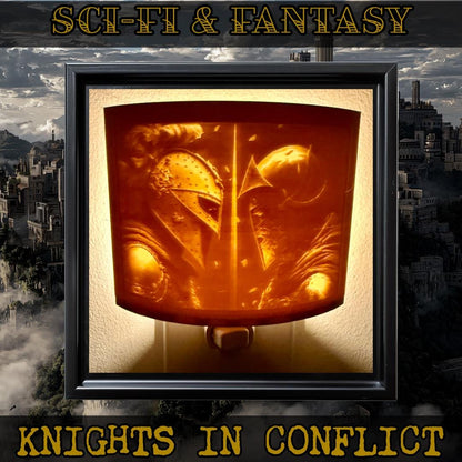 Sci-Fi & Fantasy Night Lights | 3D Printed Unique Decor