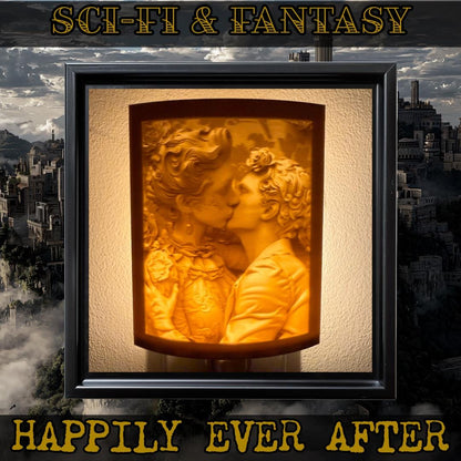 Sci-Fi & Fantasy Night Lights | 3D Printed Unique Decor