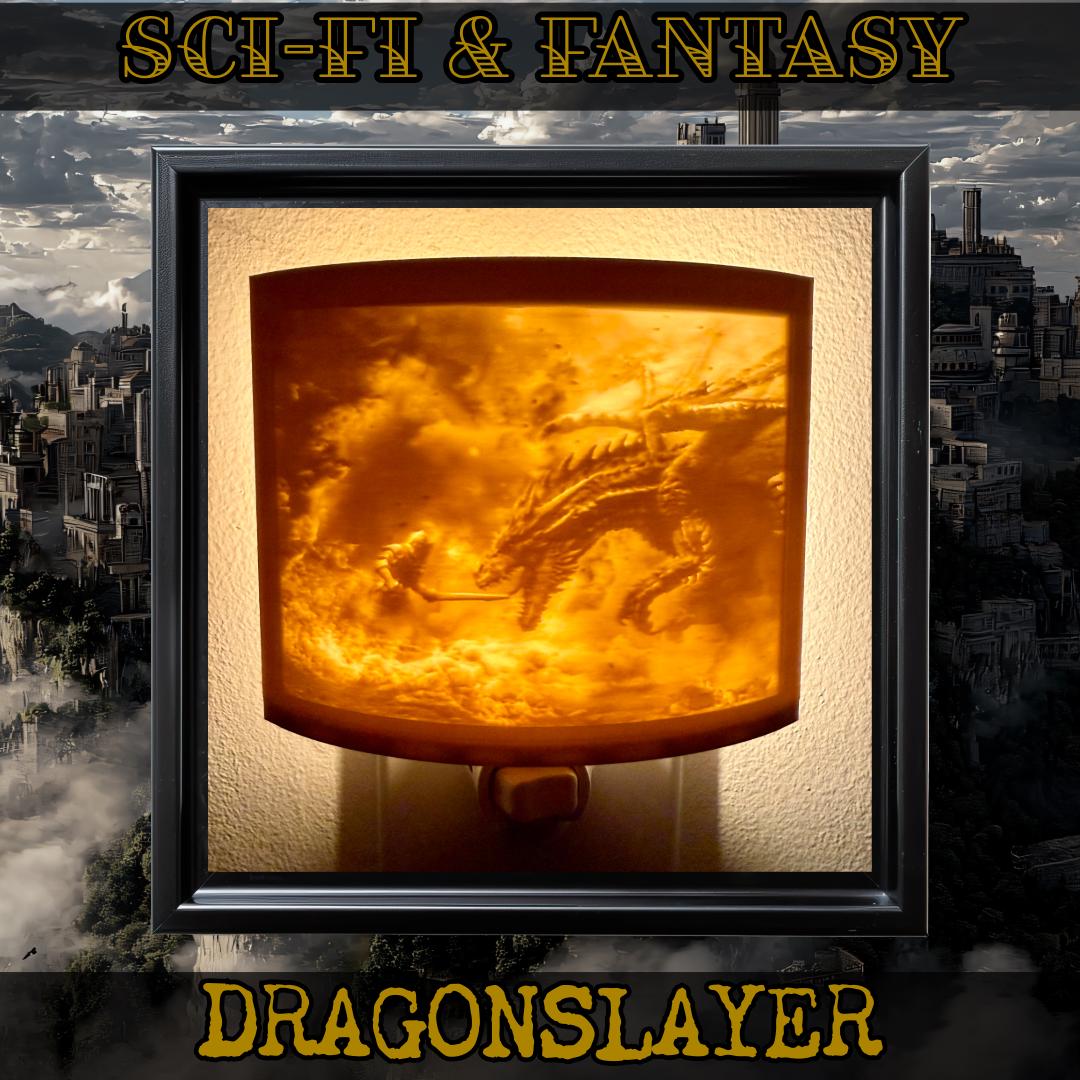 Sci-Fi & Fantasy Night Lights | 3D Printed Unique Decor