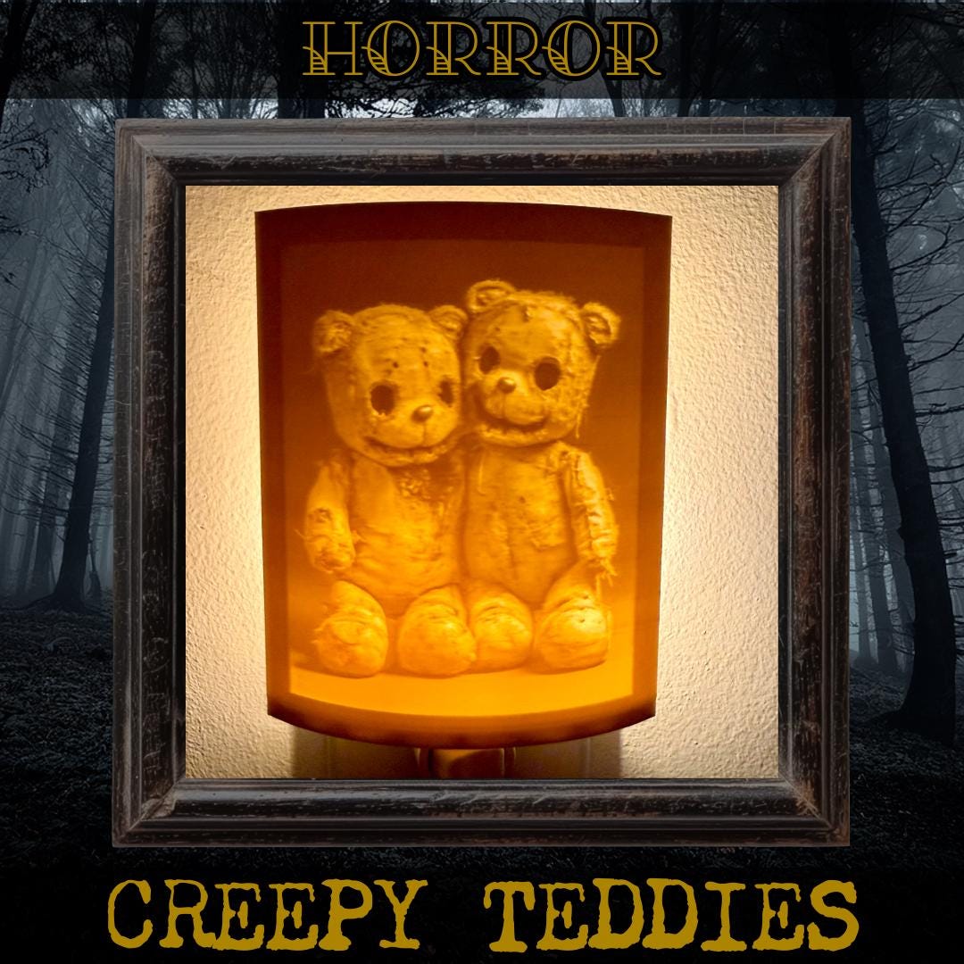 Horror Night Lights | 3D Printed Spooky Decor