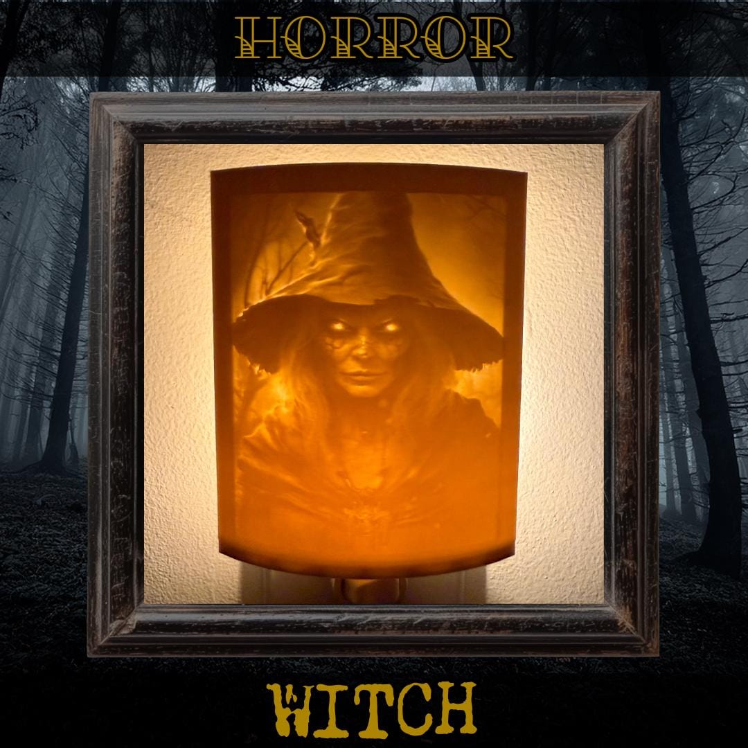 Horror Night Lights | 3D Printed Spooky Decor