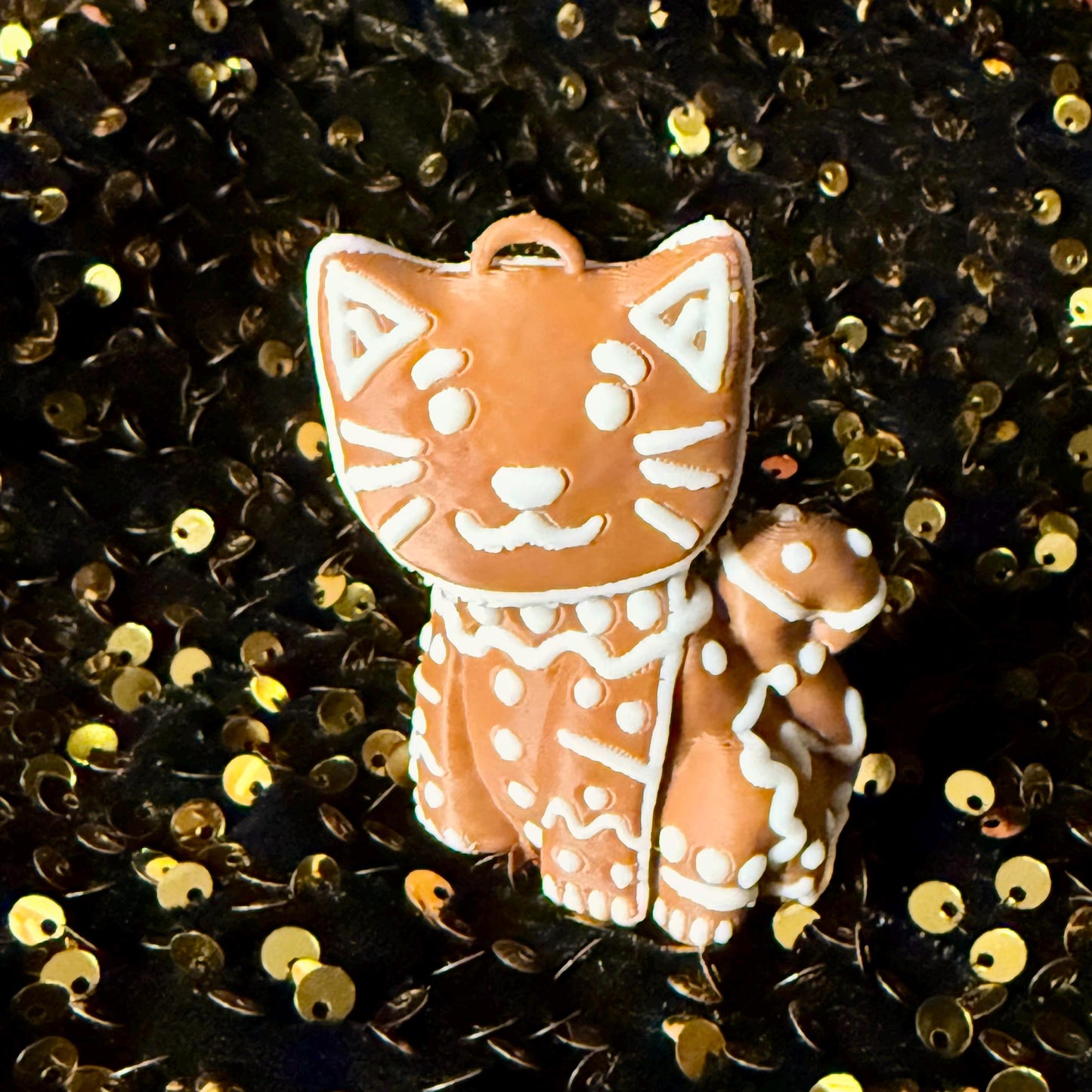 3D Printed Gingerbread Christmas Ornaments | Unique Holiday Decor