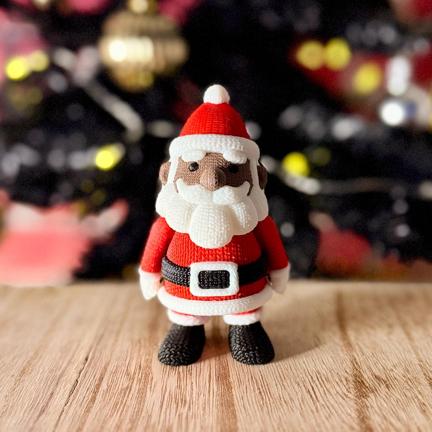 Santa & Snowman Magnets | Inclusive 3D Printed Christmas Decor