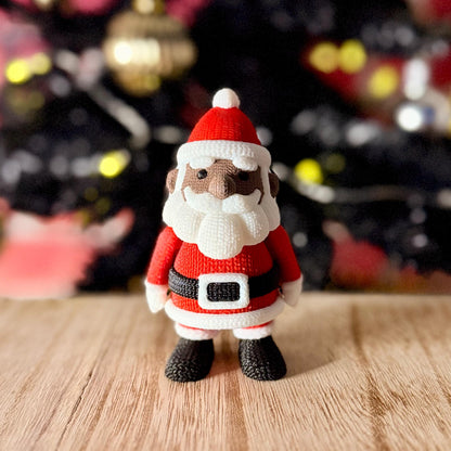 Santa & Snowman Magnets | Inclusive 3D Printed Christmas Decor